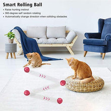 Load image into Gallery viewer, Cat Toy Self-Rotating Laser Ball