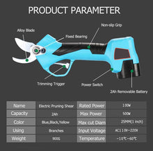 Load image into Gallery viewer, Cordless Electric Cutting Shears