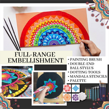 Load image into Gallery viewer, DIY Mandala Dotting Tools Kit