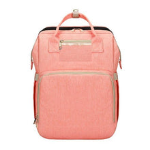 Load image into Gallery viewer, Diaper Backpack With Changing Bed