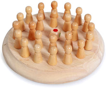 Load image into Gallery viewer, Wooden Memory Match Stick Chess