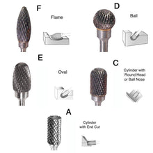 Load image into Gallery viewer, Premium Carbide Cutter Rotary Burr Set