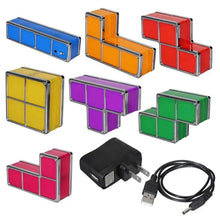 Load image into Gallery viewer, Creative LED Tetris Stackable Desk Lamp/Night Light