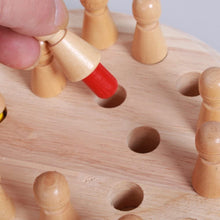 Load image into Gallery viewer, Wooden Memory Match Stick Chess