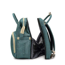 Load image into Gallery viewer, Diaper Backpack With Changing Bed