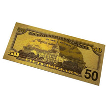Load image into Gallery viewer, 24K Gold Foil 7-Piece USA Money Set