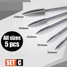 Load image into Gallery viewer, Wood Carving & Engraving Drill Bit Set