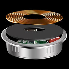 Load image into Gallery viewer, Embedded Desktop Wireless Charger
