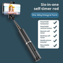 Load image into Gallery viewer, 3-in-1 Phantom Bluetooth Selfie Stick with Hidden Tripod
